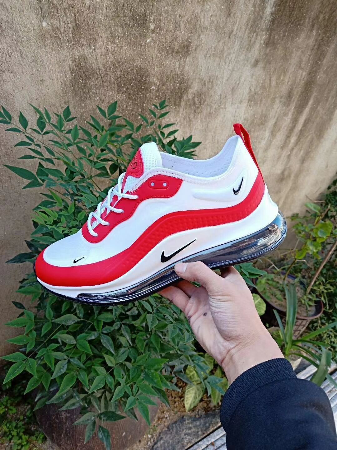 Nike Air Max 720 II White Red Shoes